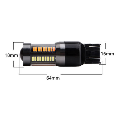 Λάμπες φωτός ουρών των οδηγήσεων A/W 6500K 7443 990LM 66SMD