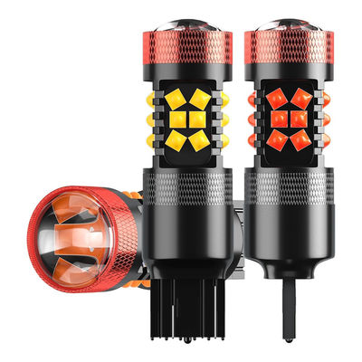 1156 φω'τα ουρών των οδηγήσεων αυτοκινήτων T20 7440 6500K 30pcs 1500lm